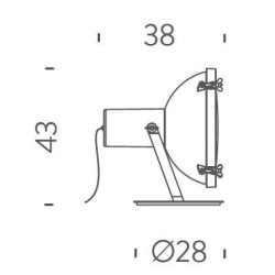 Nemo Projecteur 36 Floor lamp