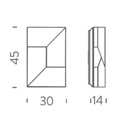 Nemo Wall Shadow moyen Wall lamp