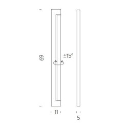 Nemo Ara Floor LED DTW Floor lamp