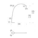 Nemo Fox Vloerlamp