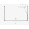 Nemo Linescapes horizontal 130 Hanging lamp