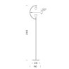 Nemo Newton Floor lamp