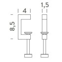 Nemo UNTITLED Accessories - Desk Clamp