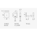 Nemo UNTITLED Linear Tafellamp / Wandlamp