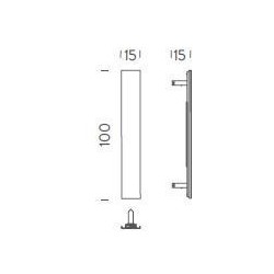 Nemo ANGOLO MEZZO Wall lamp