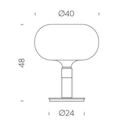 Nemo AM1N Table lamp