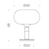 Nemo AM1N Table lamp