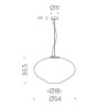 Nemo Anita Suspension lamp