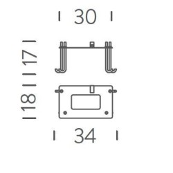 Nemo Borne Béton Petite outdoor IP44 Floor lamp