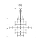 Nemo Crown magnum Hanglamp