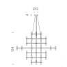 Nemo Crown magnum Suspension lamp