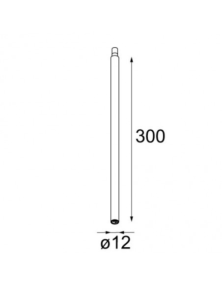 Modular Modupoint LED stick 30cm Wandlamp / Plafondlamp
