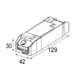 Modular LED Gear 300-1050mA 16-36W 1-10V