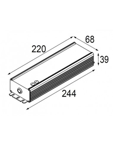 Modular LED driver 48V 240W