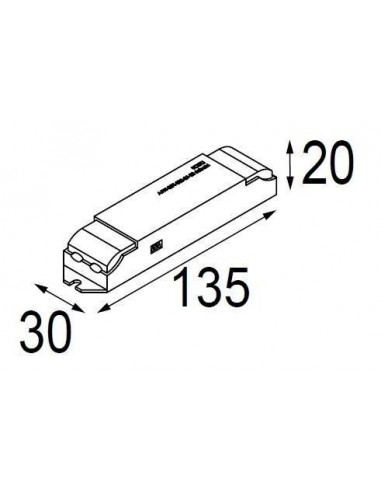 Modular LED driver 350mA-700mA 12W 0/1-10V