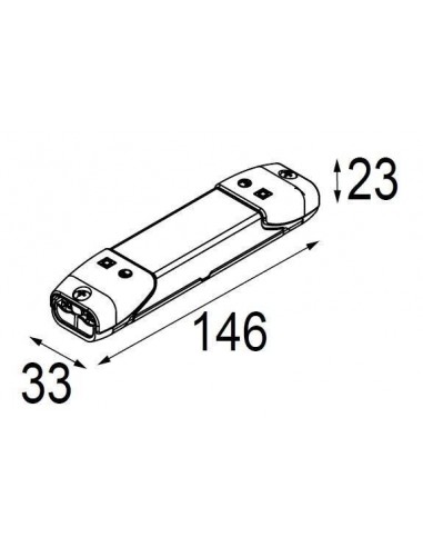 Modular LED driver 250mA 10W dali