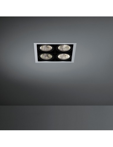 Modular Mini multiple for smartrings 4x LED GE Inbouwlamp