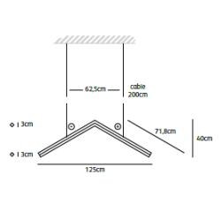 Jacco Maris myka type 3 suspension lamp