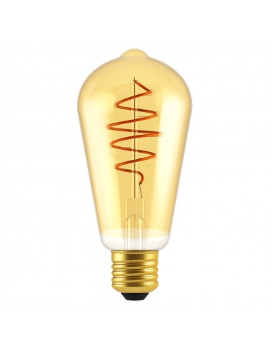 Nordlux Bulb goud spiraal E27 ledlamp