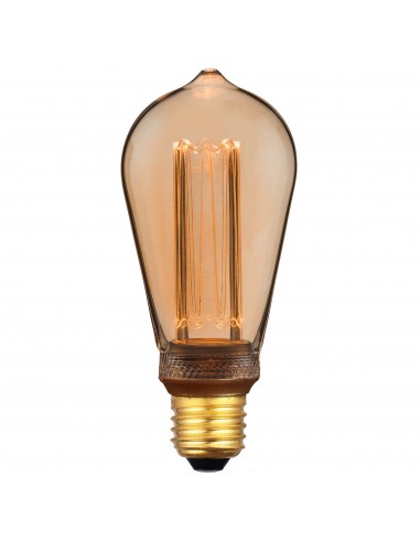 Energetic Bulb goud retro E27 ledlamp