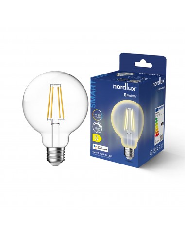 Nordlux G95 Filament Smart E27 ledlamp - Clear - 4,7 W