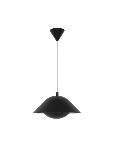 Hanglamp Freya van metaal Ø 35 cm, zwart