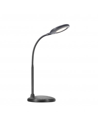 Nordlux Dove bureaulamp - ingebouwd LED - flexibele arm - zwart