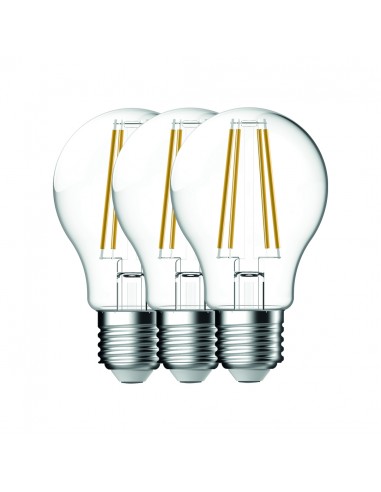 LED filament lamp Smart E27 4,7W CCT 650lm 3/set