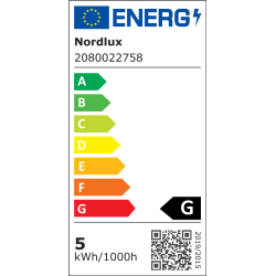 Nordlux A60 Deco spiral 5W 250lm Dim