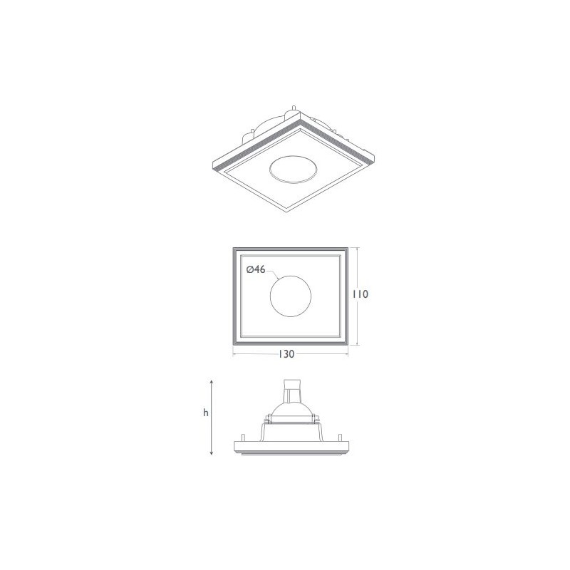 BRICK IN THE WALL Enola 30 IP54 Bathroom LED 600 lm remote driver