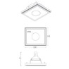 BRICK IN THE WALL Enola 30 IP54 Bathroom LED 600 lm remote driver