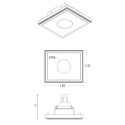 BRICK IN THE WALL Enola 30 LED 200 lm real spot remote driver