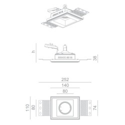 BRICK IN THE WALL Indox 50 Mini Es IP20