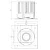 BRICK IN THE WALL Indox R 50 Es IP54 Bathoom