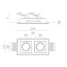 BRICK IN THE WALL Indox 2x50 Mini Es IP54 Bathroom 