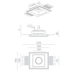 BRICK IN THE WALL Indox 50 Es IP54 Bathroom