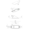 BRICK IN THE WALL Indox 50 W Es IP54 Bathroom