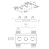 BRICK IN THE WALL Indox 3x50 Es IP54 Bathroom