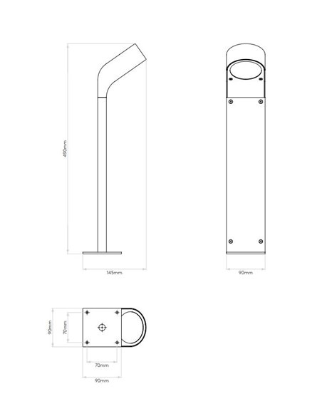 Astro Soprano Bollard Pollerleuchte