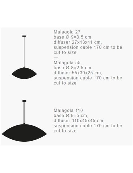 Catellani & Smith Malagola 27 Hängelampe