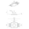 BRICK IN THE WALL Pixo 50 Es IP54 Bathroom