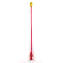 SELETTI SUPERLINEA LED lamp 141,5 cm Plastiek / hout