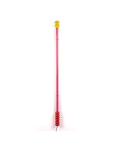 Seletti Superlinea wandlamp LED fuchsia