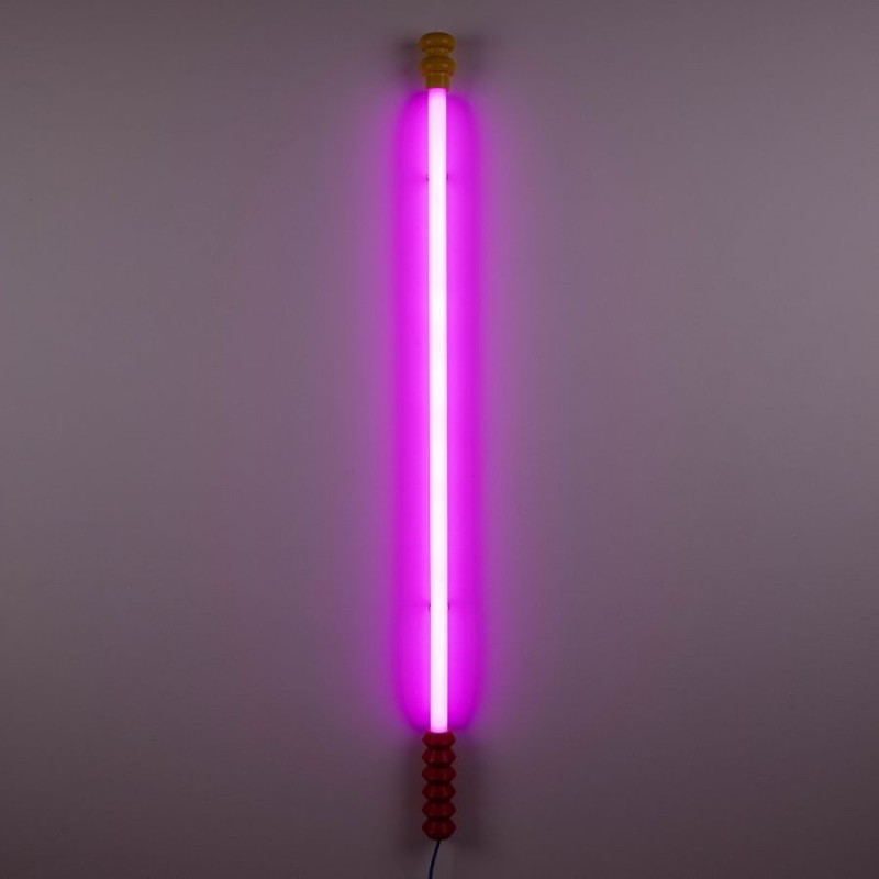 SELETTI SUPERLINEA LED lamp 141,5 cm Plastiek / hout