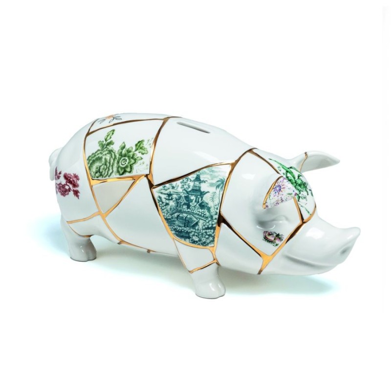 SELETTI KINTSUGI Spaarpot 31,5 x 13 cm