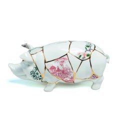SELETTI KINTSUGI Piggy bank 31,5 x 13 cm