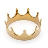 SELETTI MEMORABILIA WHITE AND GOLD ø 18,5 cm - My crown