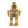 SELETTI MEMORABILIA WHITE AND GOLD 17,4 x 12,4 cm - My robot