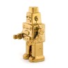 SELETTI MEMORABILIA WHITE AND GOLD 17,4 x 12,4 cm - My robot