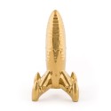 SELETTI MEMORABILIA WHITE AND GOLD 13,5 x 13 cm - My spaceship